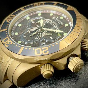 NEW Invicta Pro Diver 47MM Brown Dial Swiss Quartz Bracelet Watch